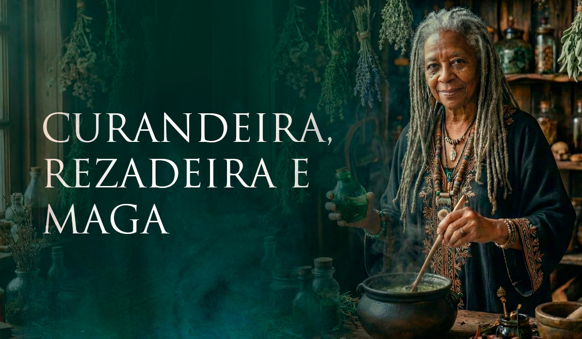 Curandeira, Rezadeira e Maga